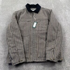 Alpine Design Mens M Zip Wool Like Jacket Eldridge Plaid Brown ADM07P NWT